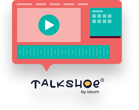 illustration showing editing mode on TalkShoe platform
